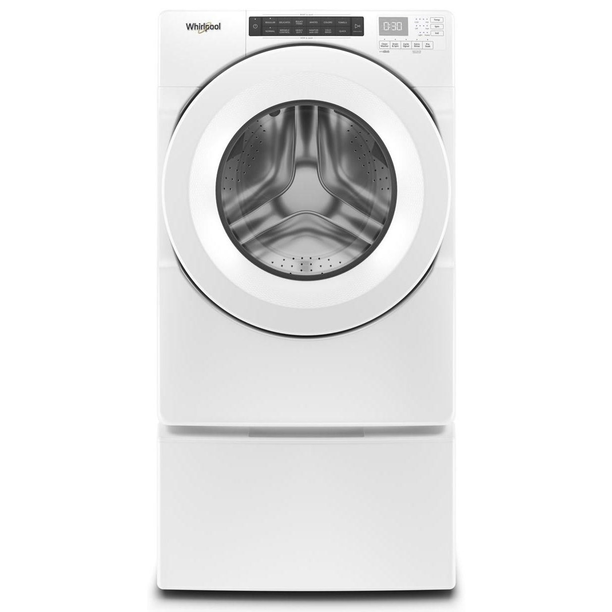 Whirlpool WFW560CHW 4.3 cu. ft. ClosetDepth Front Load Washer with